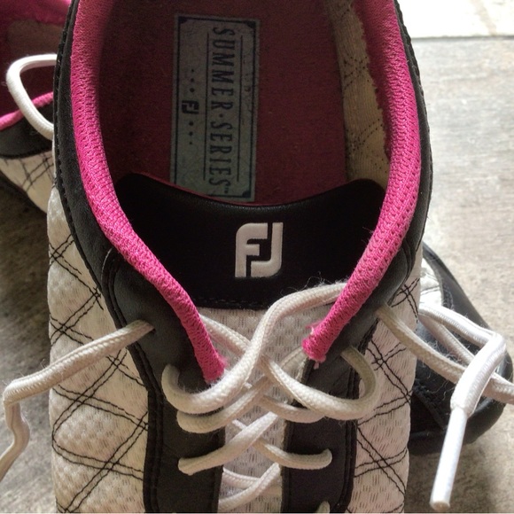 Golf Shoes,Foot joys, Size 8, M - Picture 4 of 6